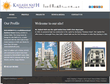 Tablet Screenshot of kailashnath.com